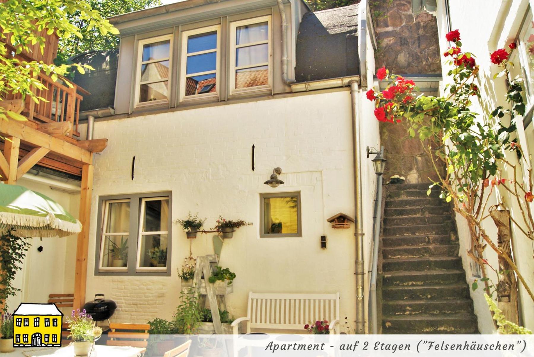 Das Gelbe Haus - Drei Besondere Ferienwohnungen Фленсбург Экстерьер фото